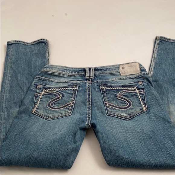 Silver Jeans Aiko Low Straight blue jeans 30 - Picture 14 of 14